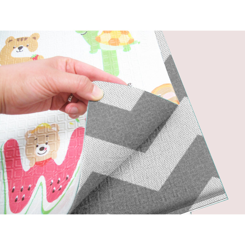 Parklon ABC and Chevron Double-Sided Folding Play Mat