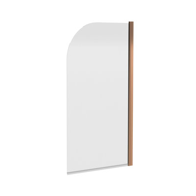 785 mm W Hinged Framed Tub Door with Clear Glass