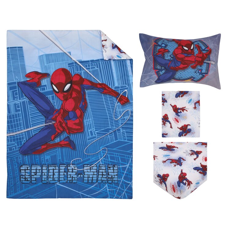 Buy Spidey and His Amazing Friends Blue Reversible 100% Cotton