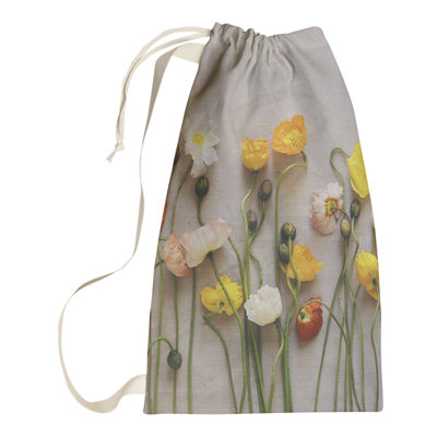 Sac à linge à fleurs séchées