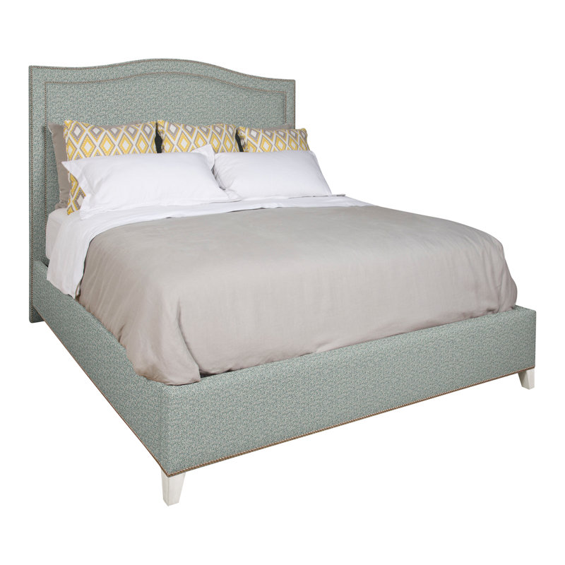 Caroline/Casey Upholstered Bed, Tuck Water, Casa Blanca, Yes