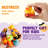 24 Pcs Halloween Ducks Bath Toys