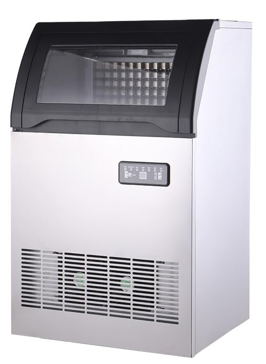 Machine à glaçons sous le comptoir de 155 lb / 24 H - 33 lb de rangement, autonettoyante, pour bar à la maison ou café