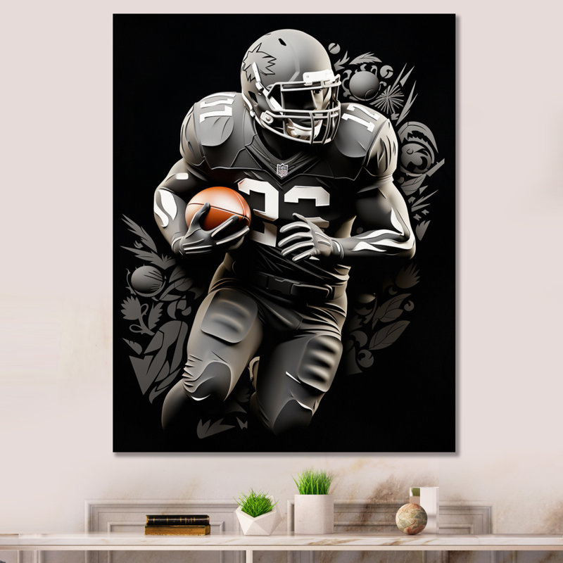 «Football Day Glory In USA II», reproduction sur toile, Toile tendue, H 40 po x l 30 po x P 1,5 po