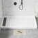 60"W X 36"D Single Threshold SMC Shower Base Anti-Slip Shower Pan with Drain Assembly & Drain Cover