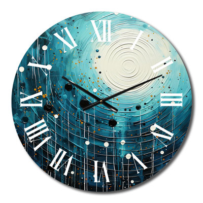 Horloge murale Blue Minimalisme