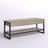 47" Lift Top Storage Bench with Shelf-1110087549