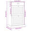 12 Pair Shoe Storage Cabinet-1688405911