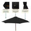 Auvent de remplacement pour parasol 9 po-177932961