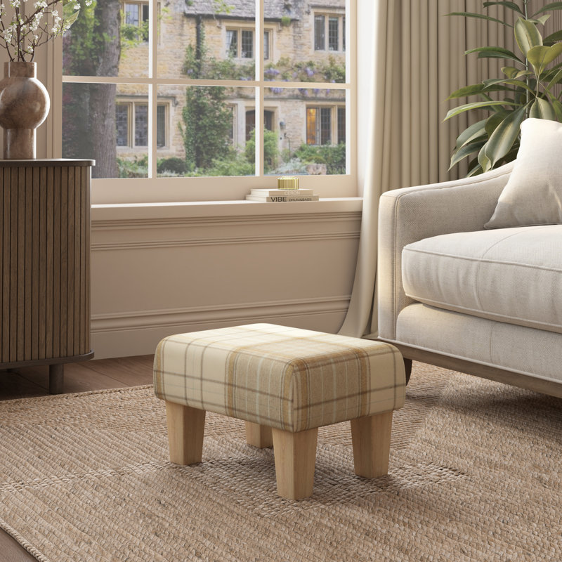 Manufactured Wood Accent Stool, Natural