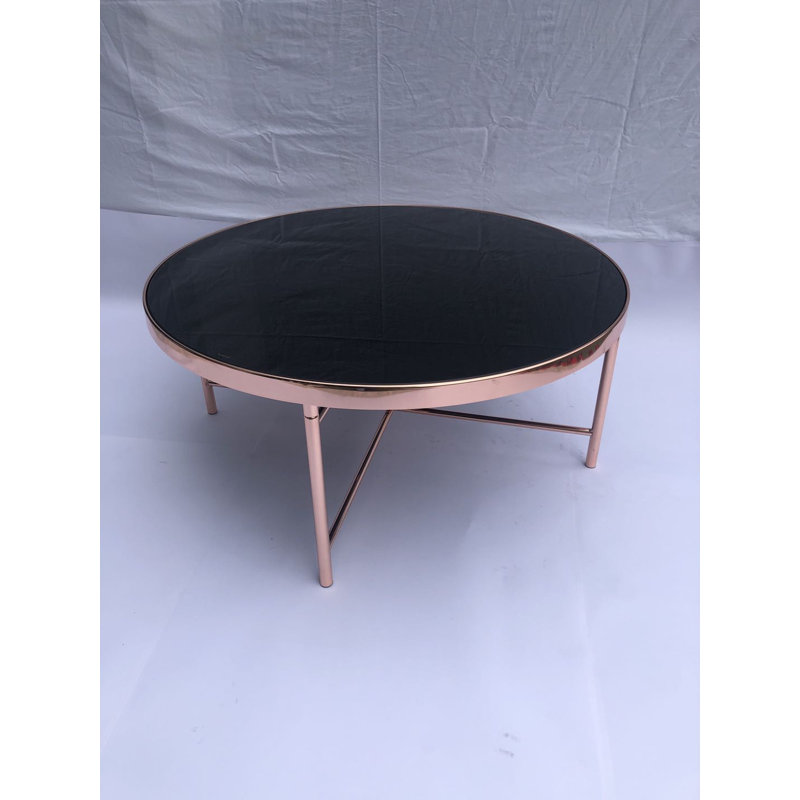 Table basse à pieds en croix krenselewski