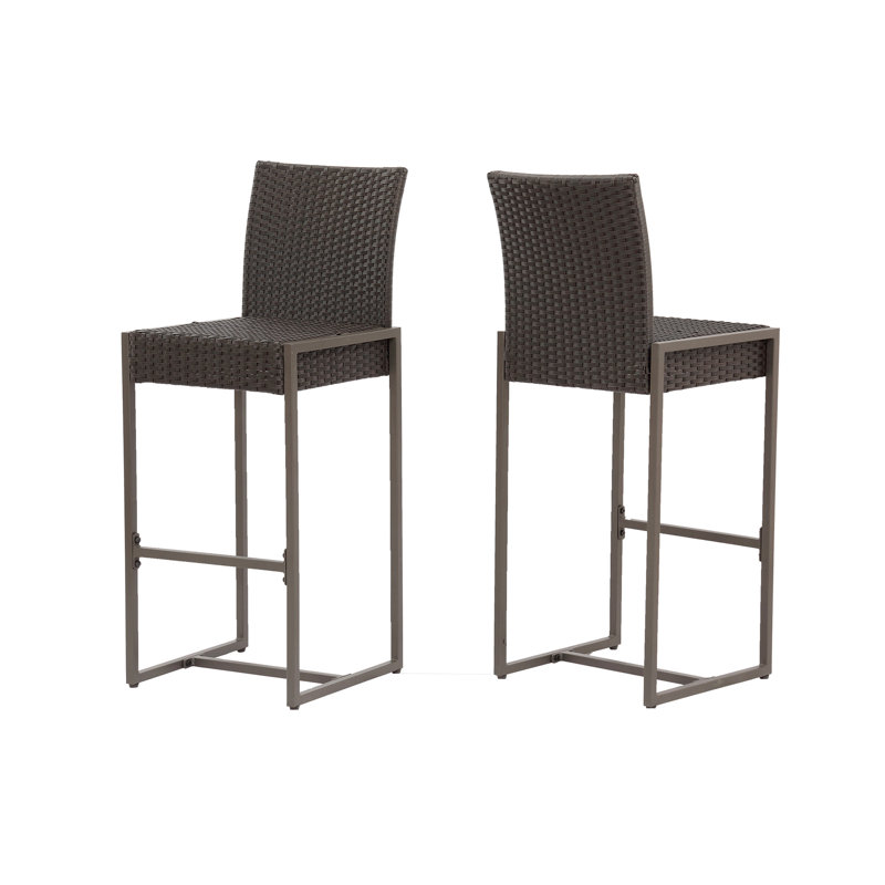 Tabouret CONWAY, Marron foncé