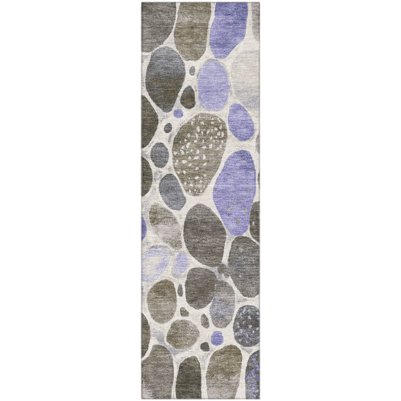 Premium Machine Washable Geometric Rug, Runner 2'3" x 7'6"