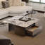 Table basse bulgare en marbre haut de gamme minimaliste