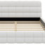 Lit plateforme en tissu d'ameublement-1003659358