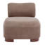 Modern Beige Polyester Accent Chair for Living Room - Pet-Friendly-677895745