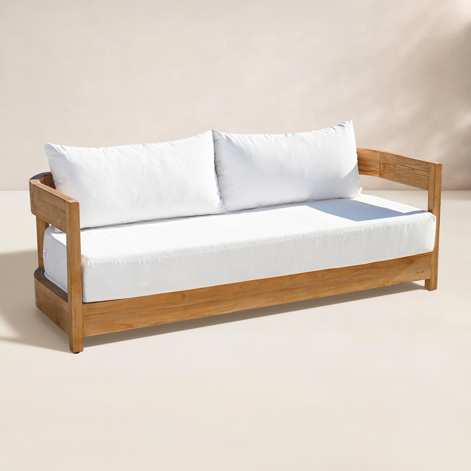 Everlee 80" Sunbrella® Patio Sofa, White