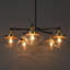 Lustre traditionnel à abat-jour Eugie-123016551