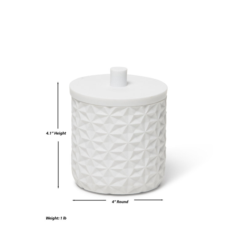 Quilted Bathroom Storage Container