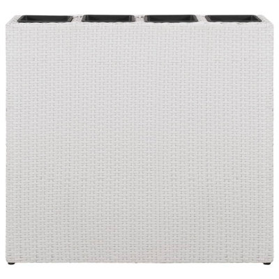 Blumenkübel Federalsburg aus Polyrattan