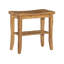 Ayden Solid Bamboo Wood Accent Stool