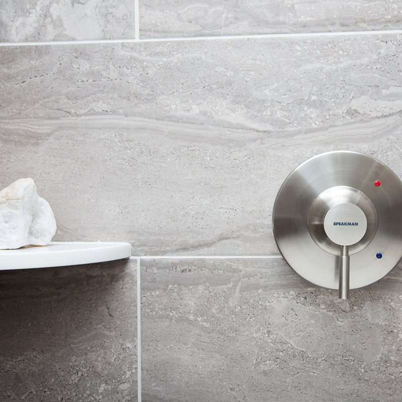 Ensemble de garniture de robinet de douche Neo Universal, Nickel brossé
