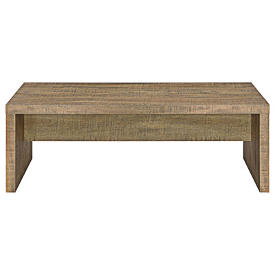 Rectangular Wood Coffee Table
