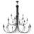 12 Light Bronze Large 2-Tier Chandelier-1966749334-1966749335