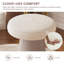 40CM White Round Vanity Stool / Decorative Stool