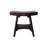 DecoTeak Teak Shower Bench - Serenity, 18 Inch Wide - Teak Shower Bench - Bathroom Stool Seat - in Earthy Teak