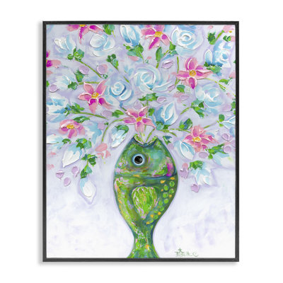 Art nautique Bouquet de poissons par Estelle Grengs bg-167