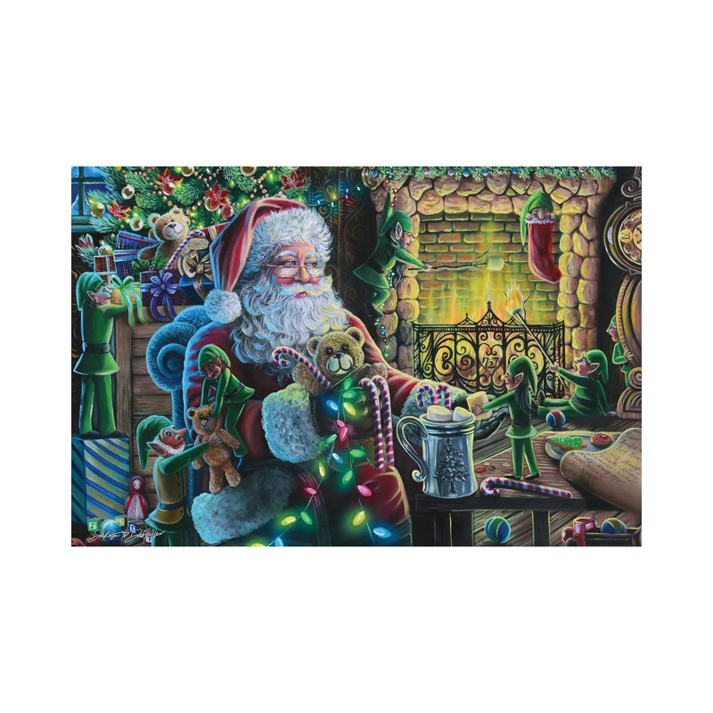 Mischief - Wall Art Print - Wrapped Canvas, 18" H x 26" W, Wrapped Canvas, Does Not Apply