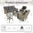 Daliya Wicker 5 - Person Patio Conversation Set with Cushions-779434238