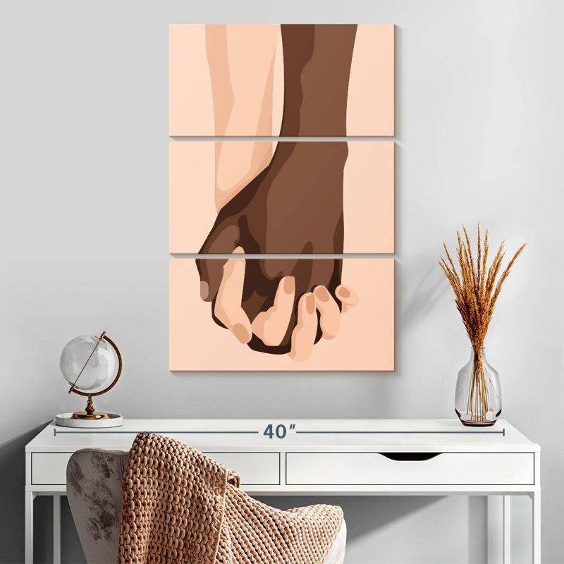 Hardie Interracial Couples, H 32 po x l 20 po