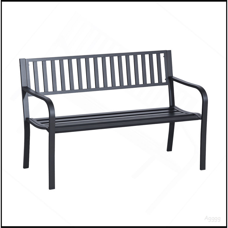 Banc de jardin extérieur, banc de patio