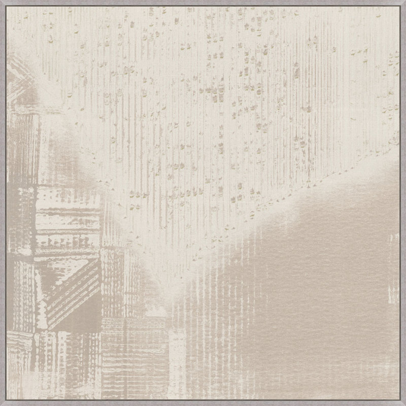 «Washed Lines 1» par Mat Sanders, reproduction sur toile flottante