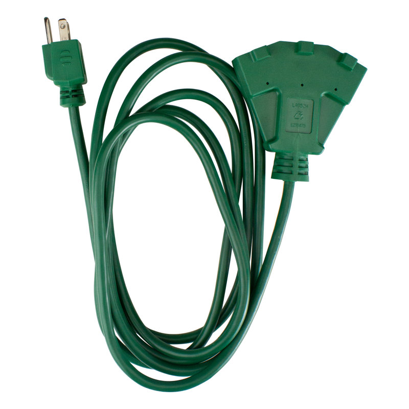 Rallonge électrique d'extérieur à 3 broches