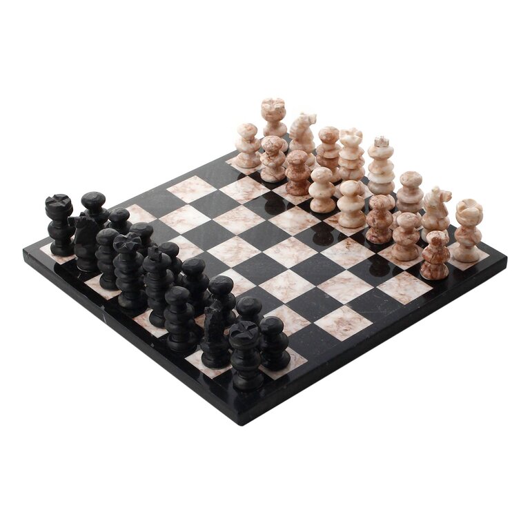 Marble Chess Board Modern Pietradura Multi Colour Chess Blocks