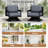 Outdoor Swivel Chair with Premium Cushion-1928069933
