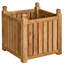 Teak Outdoor Square Planter Box-2078397831
