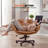 Criss Cross Legged Chair With Flip-Up Armrests, Swivel Office Chair, Computer Desk Chair For Home Office, Makeup, Bedroom-713886909