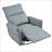 Ijahnae Faux Leather Swivel Power Recliner-1843622406-1838848789