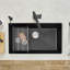 Precis SILGRANIT 32" L X 19" W Super Single Undermount Kitchen SInk-36071236