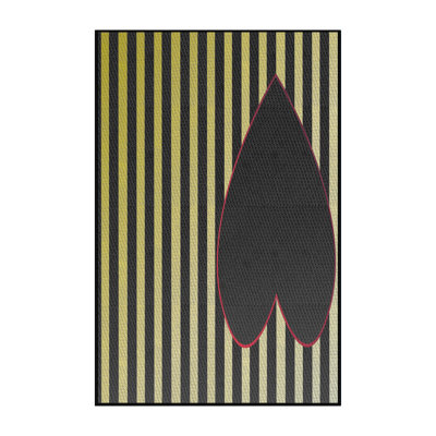 Tapis noir / vert Power Loom