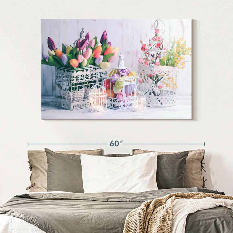 Easter Decor, 34" H x 51" W