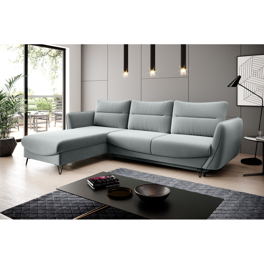 Ecksofa Stottville mit Bettfunktion