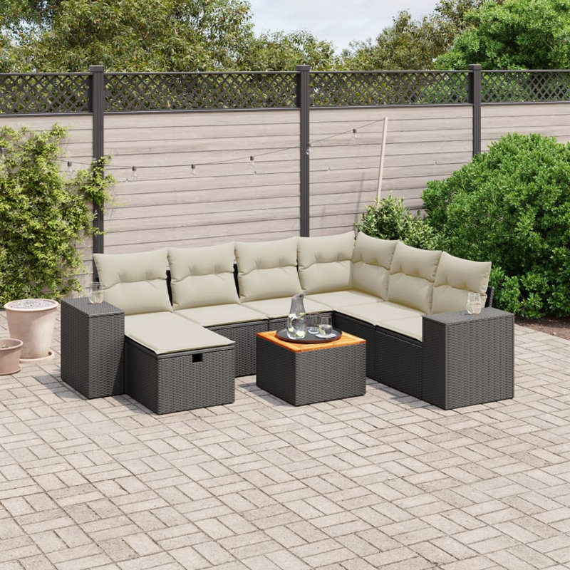 Ensemble de canapé de jardin Vidaxl
