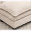 Canapé moderne en velours multifonctionnel avec double coussin pour le salon | Noir | Bois-2093337876