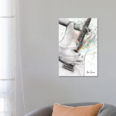 The Guitar Solo 1 Piece Wall Art on Canvas