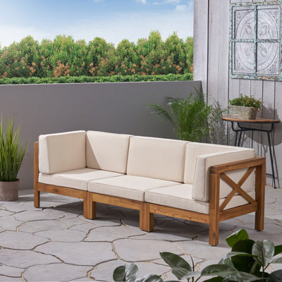 Patio Sofa with Cushions